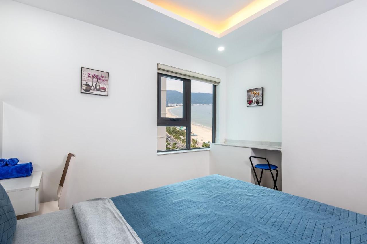 Sea View Balcony Retreat: My Khe Beach Proximity Apartment Da Nang Exterior photo