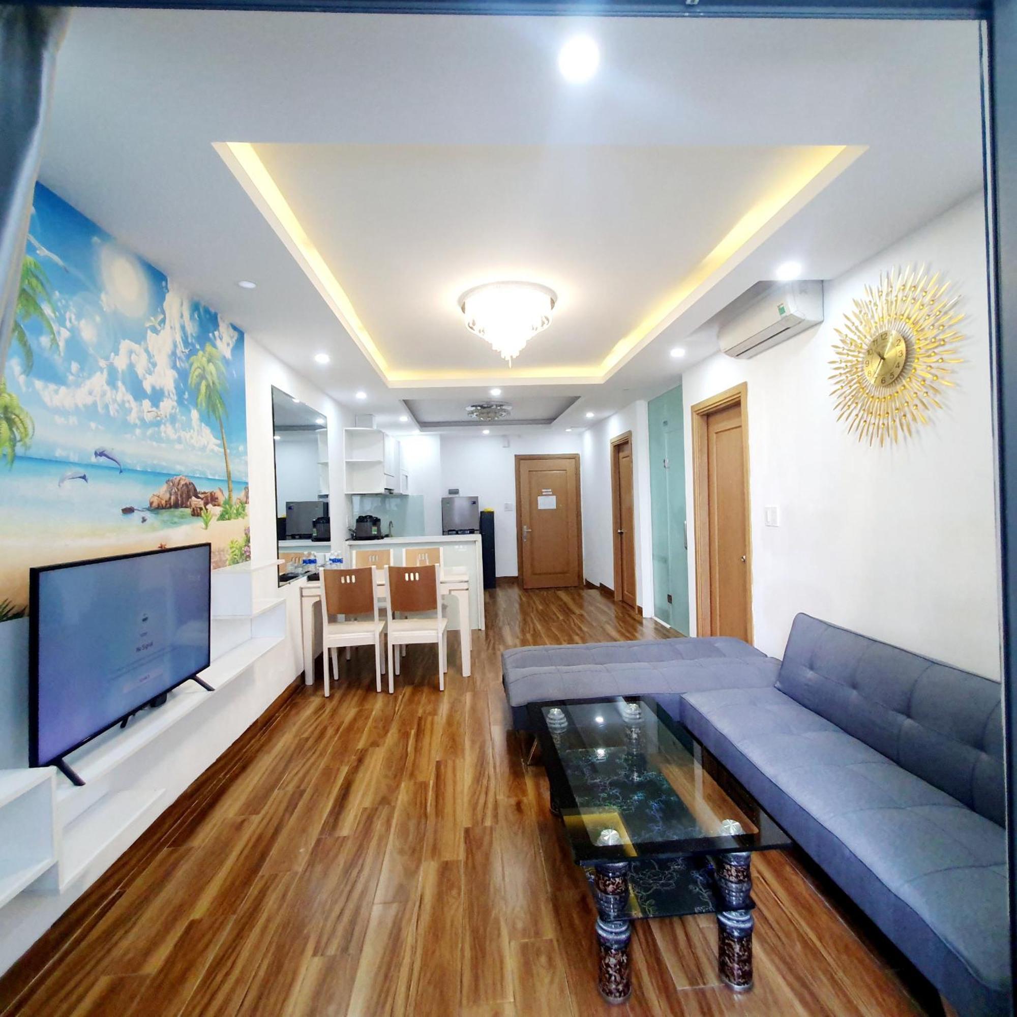 Sea View Balcony Retreat: My Khe Beach Proximity Apartment Da Nang Exterior photo