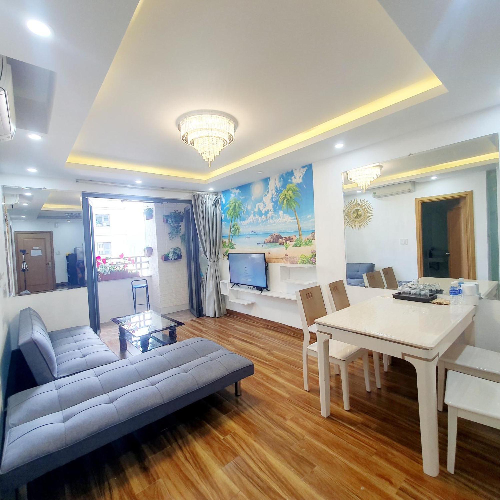 Sea View Balcony Retreat: My Khe Beach Proximity Apartment Da Nang Exterior photo
